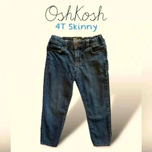 OshKosh B’gosh 4T Girl’s Spr Skinny Jeans. Excellent cndtn. 15% dsct w 2+bundle